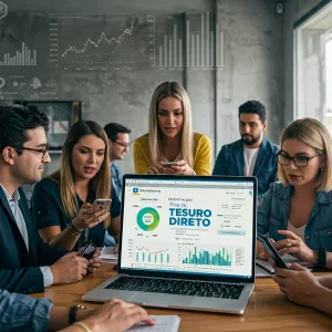 Como Investir no Tesouro Direto imagem mostra uma reunião