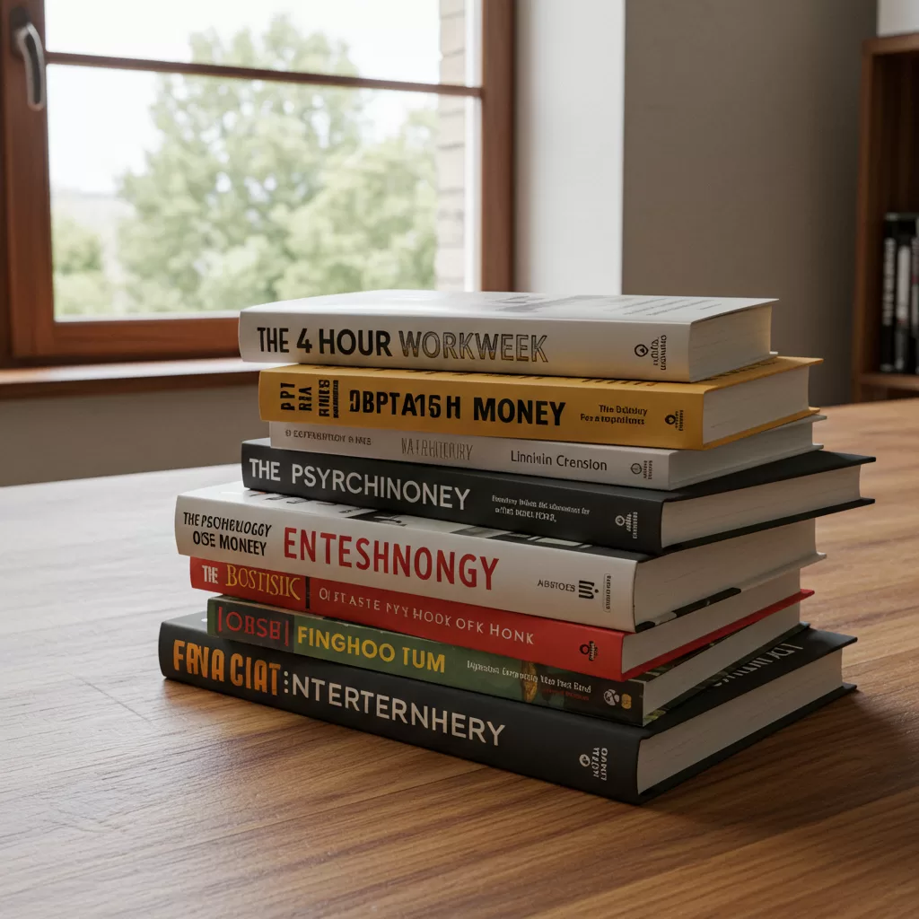 foto de Livros de Finanças