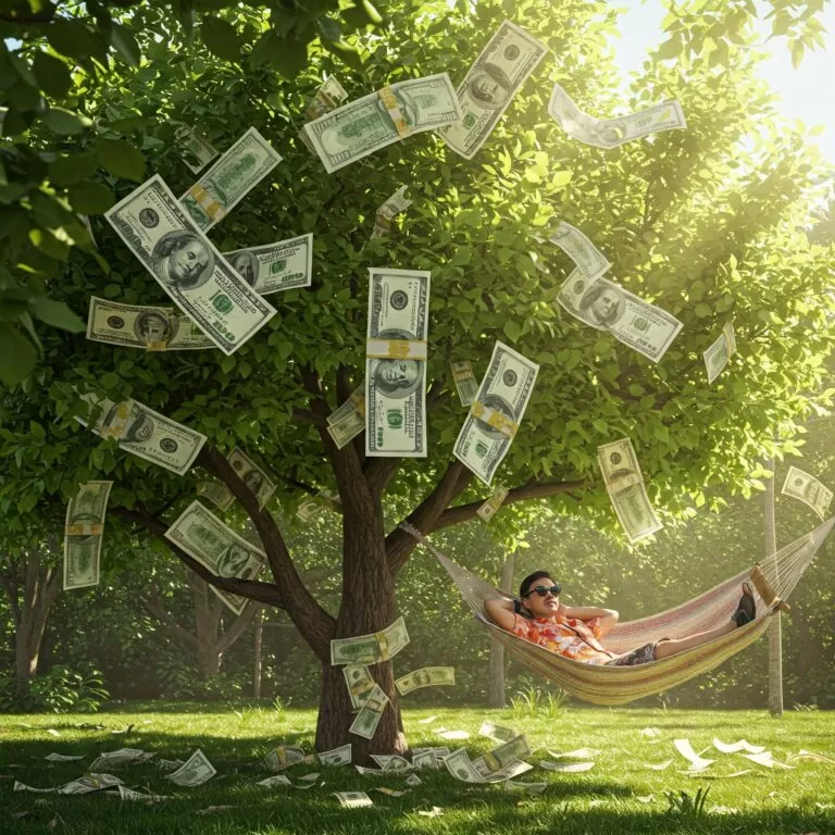 Renda Passiva arvore de dinheiro