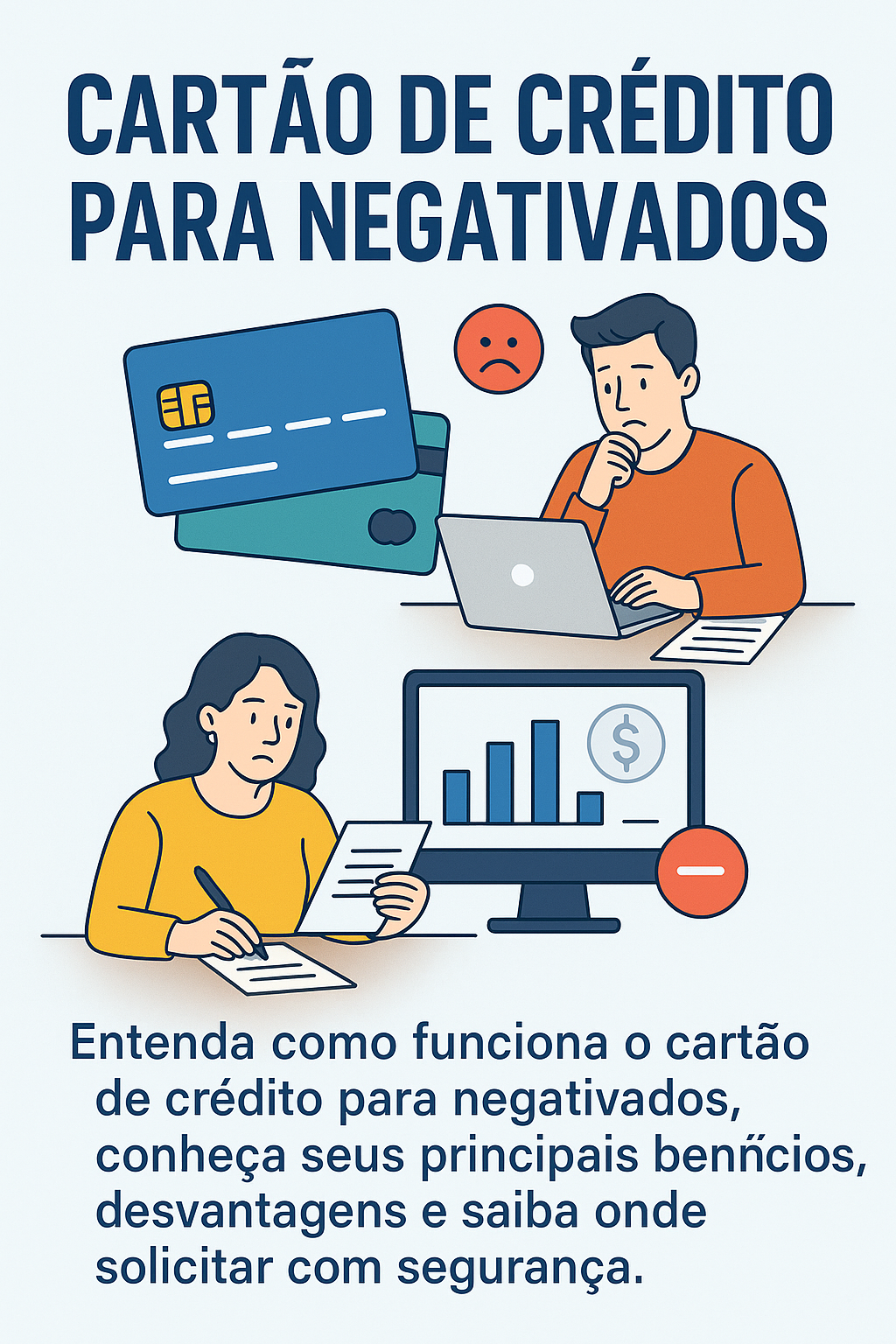 benefícios do cartão de crédito para negativados