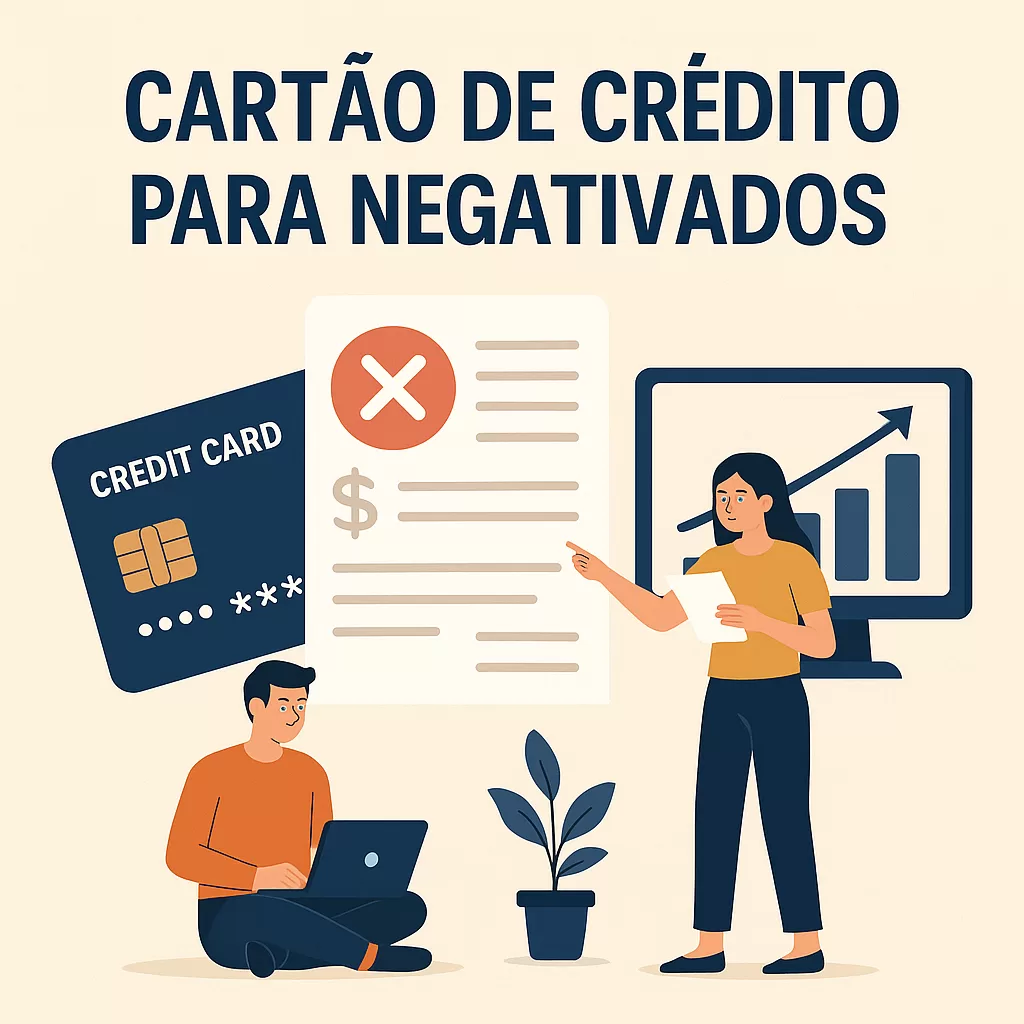 cartão de crédito para negativados