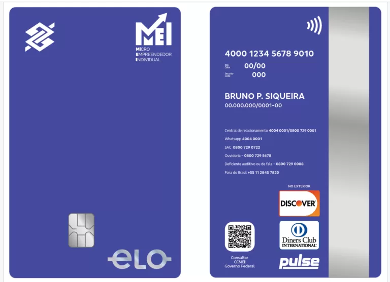 Cartão Elo MEI