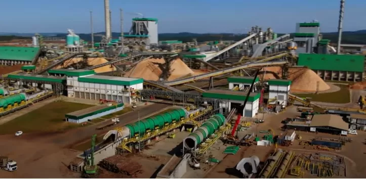 Klabin KLBN11 localização 2022