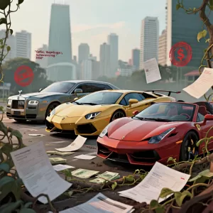 milionários que não pagam ipva