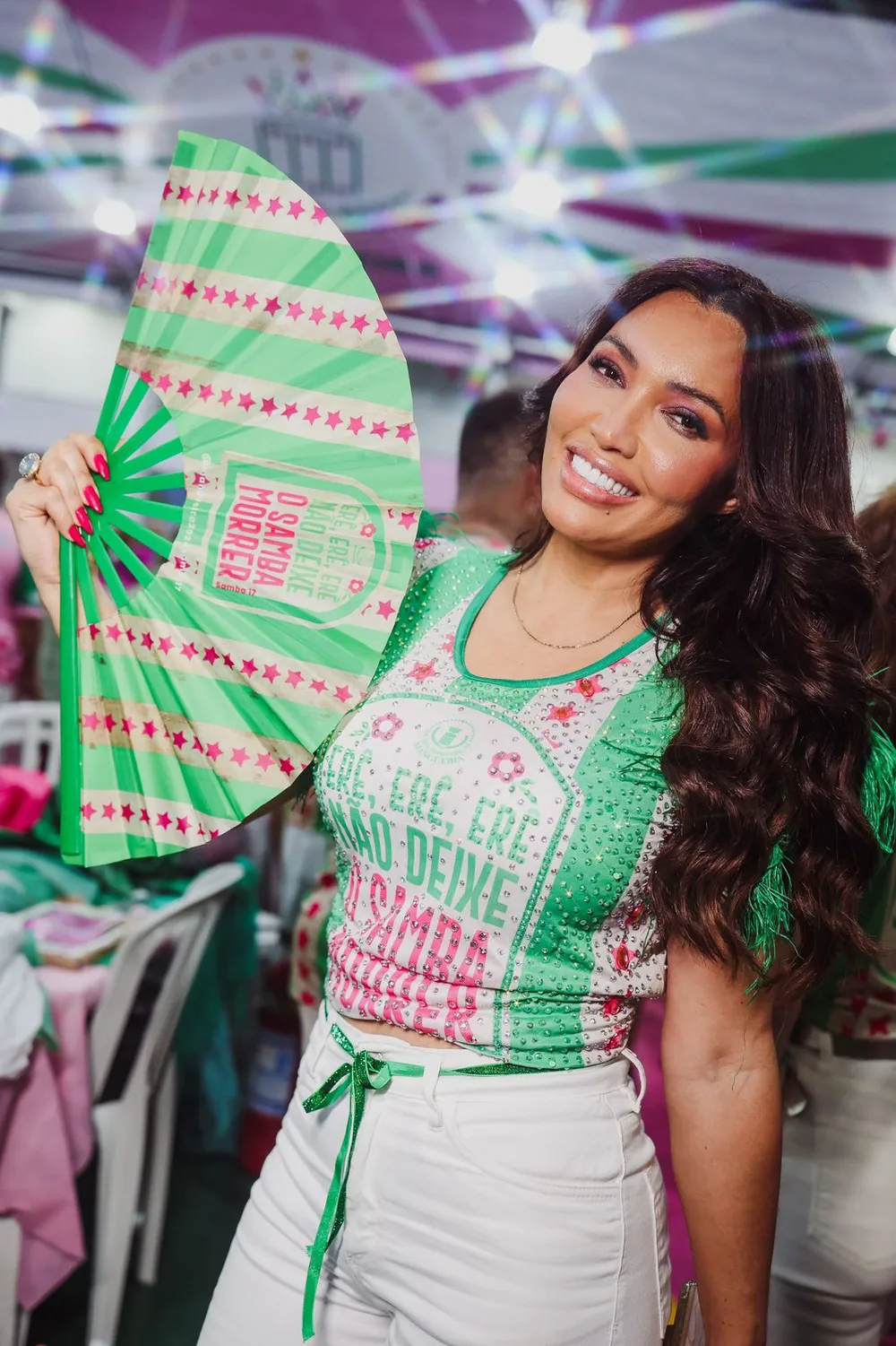 Karinah, de 41 anos, é casada com o empresário Diether Werninghaus