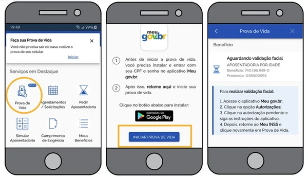 Acesse o Meu gov.br para confirmar identidade Acesse o Meu gov.br para confirmar identidade