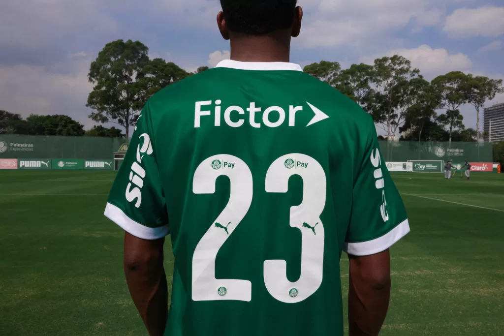 banco master patrocínio Palmeiras camiste do Palmeiras