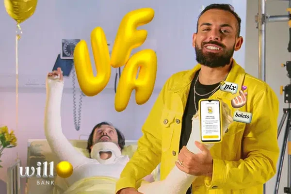 italo sena do ta gravando em comecial do will bank