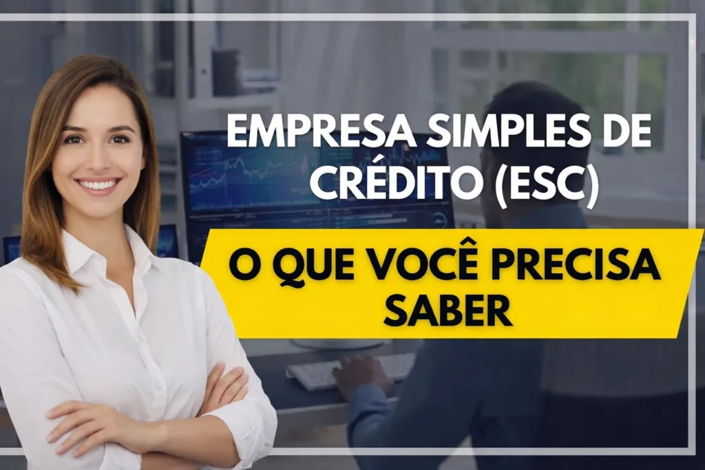 Mulher sorridente em ambiente de escritório
