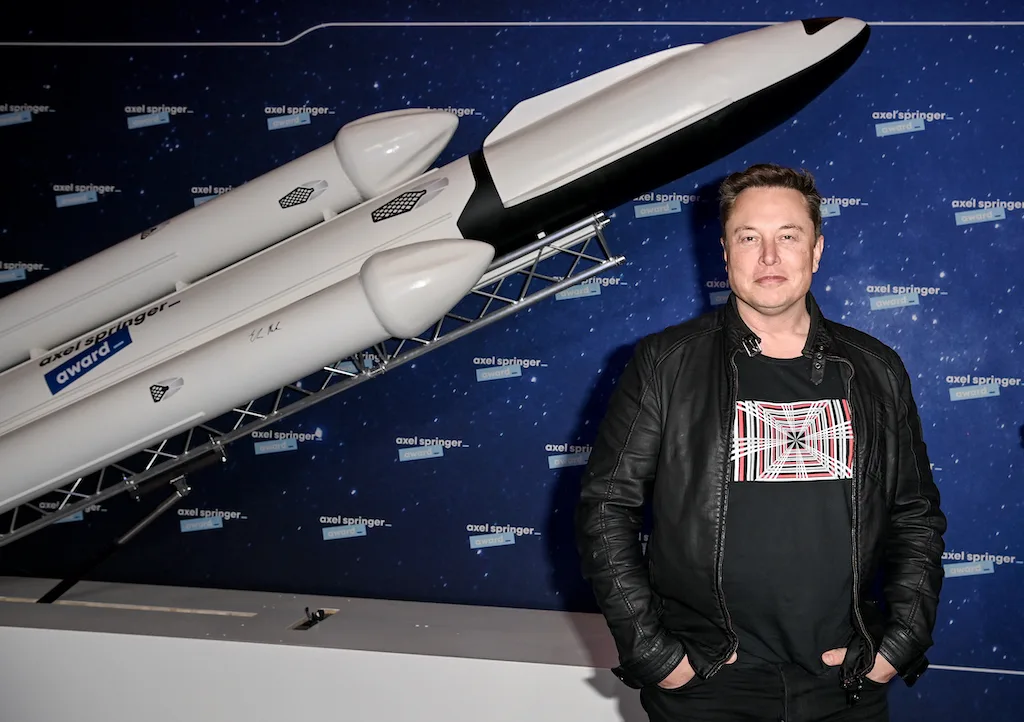 Elon Musk Awarded With Axel Springer Award In Berlin