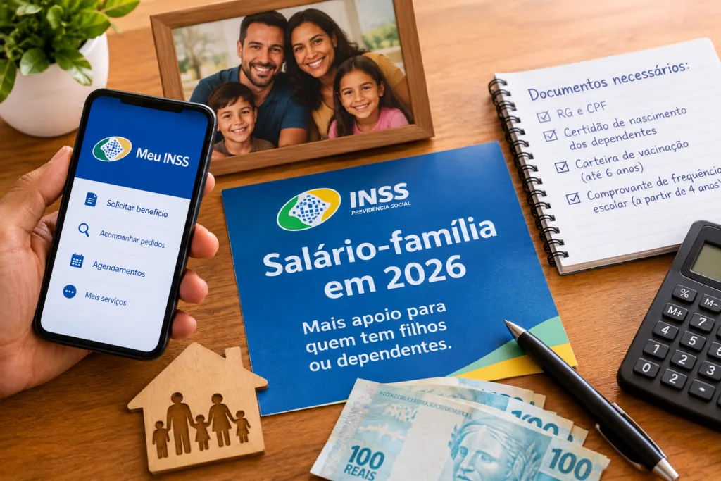 Guia do Salário-Família 2026