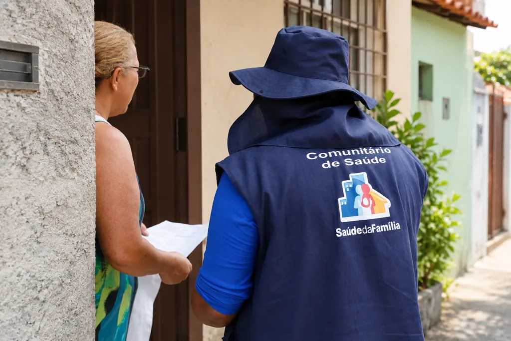 Visita do Agente Comunitário de Saúde